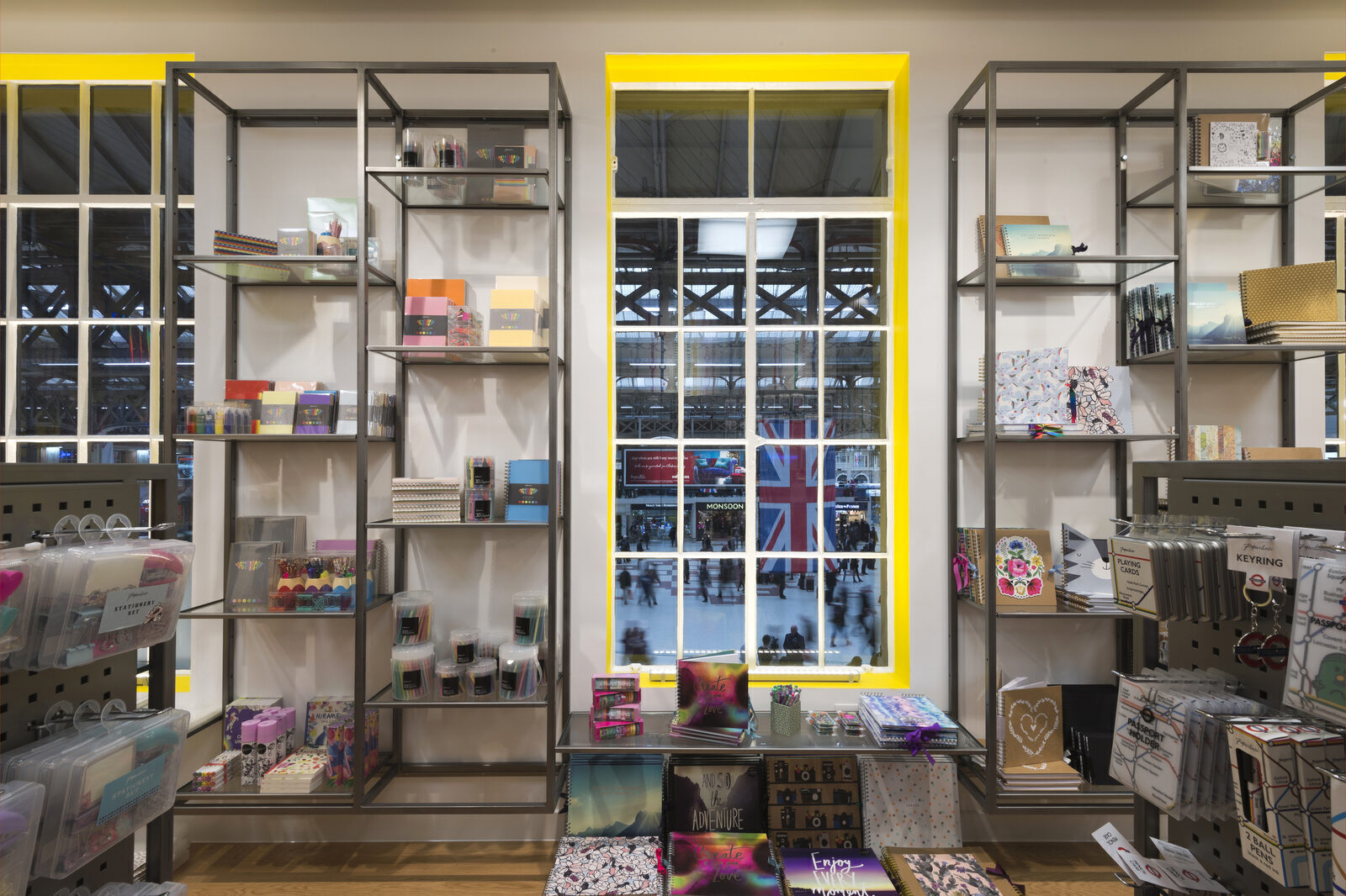 Paperchase Victoria Station interior